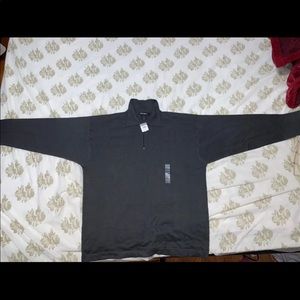 Mens Long Sleeve Quarter Zip Pullover